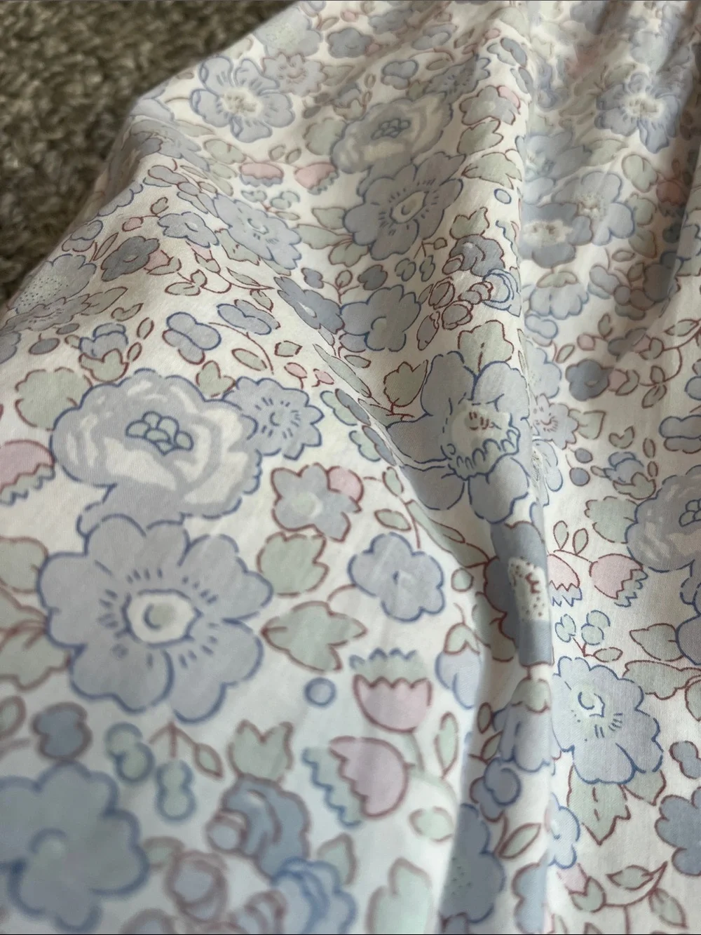Jacadi Liberty matching set  in Light Blue, Pink, Cream